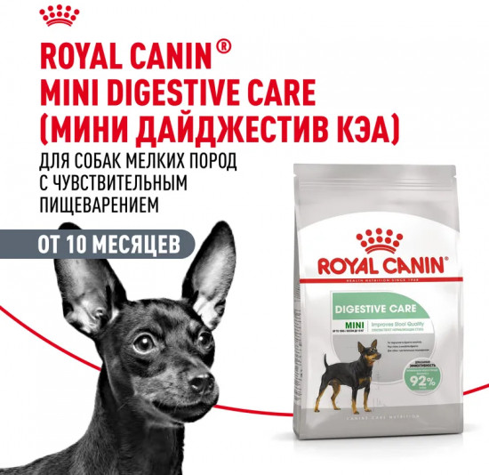 Корм для собак мелких пород с чувствительной пищеварительной системой «Mini Digestive Care»