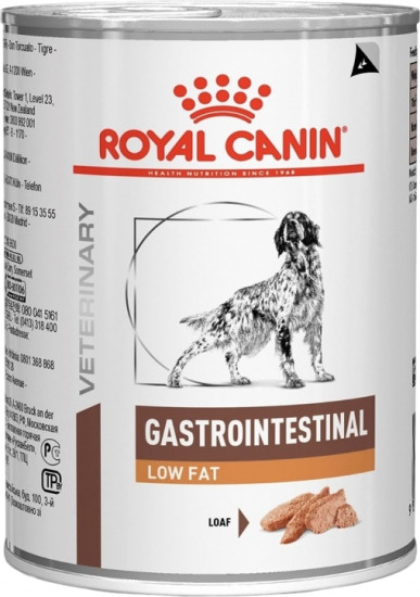 Корм консервированный для собак при нарушениях пищеварения «Gastrointestinal Low Fat»