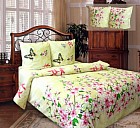 Комплект постельного белья «Цветение сакуры» (арт. 3916, семейный, бязь, 2 наволочки 50х70, простыня 220х240)