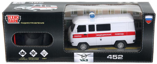 Машина на радиоуправлении «УАЗ 452. Скорая помощь»