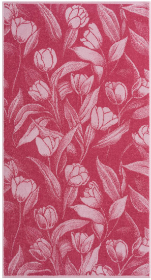 Полотенце махровое пестротканое «Tulip Field»