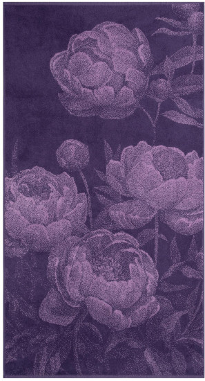Полотенце махровое пестротканое «Peony bouquet»