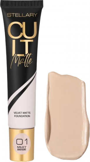 Крем для лица тональный «Cult Matte», оттенок 01 Milky Beige