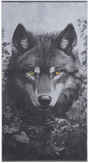 Полотенце махровое пестротканое «Grey Wolf»