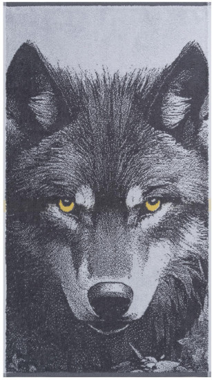 Полотенце махровое пестротканое «Grey Wolf»