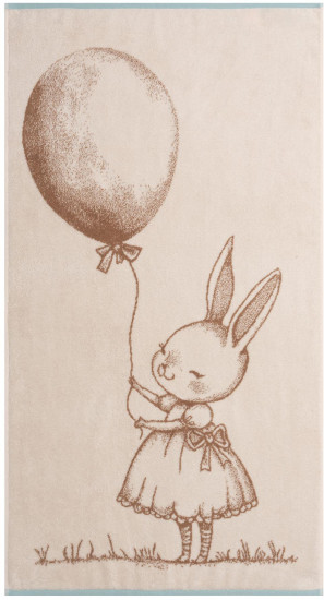 Полотенце махровое пестротканое «Sweet Bunny»