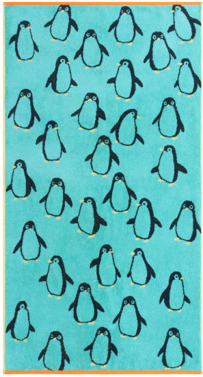 Полотенце махровое пестротканое «Cute Penguins»