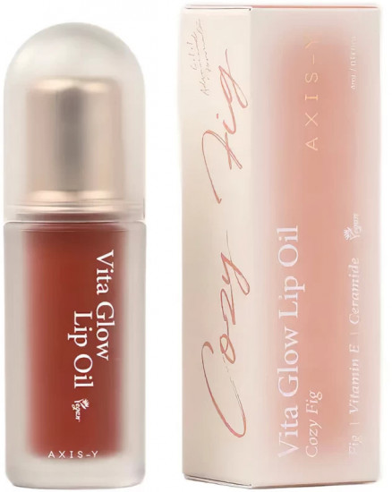 Масло для губ витаминное «Vita Glow Lip Oil», тон Cozy Fig