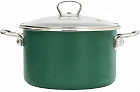 Кастрюля с крышкой «Изумруд»