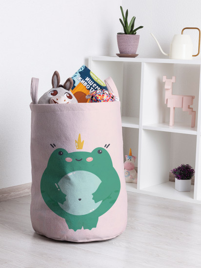 Корзина для хранения игрушек «Довольный лягушонок»