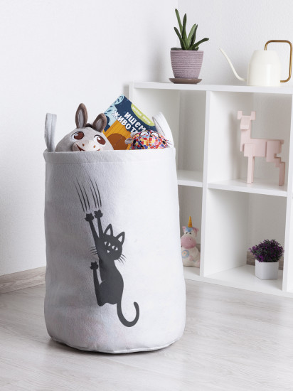 Корзина для хранения игрушек «Шкодный кот»