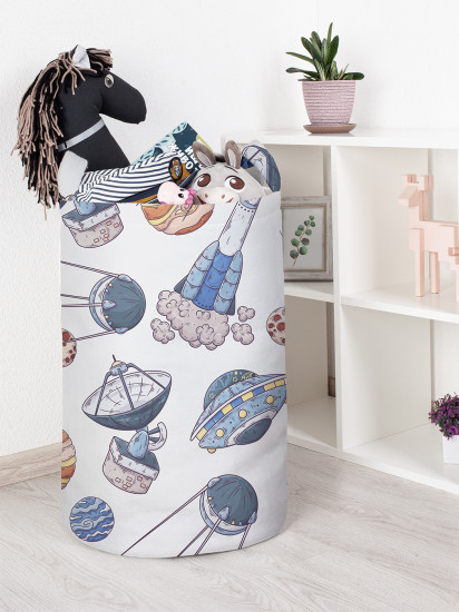 Корзина для хранения игрушек «Космические аппараты»