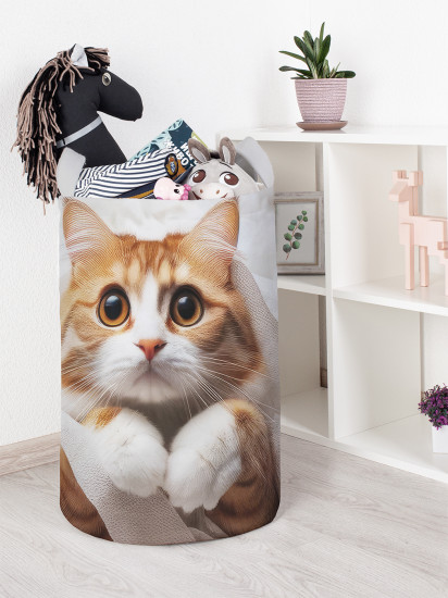 Корзина для хранения игрушек «Кот хулиган»