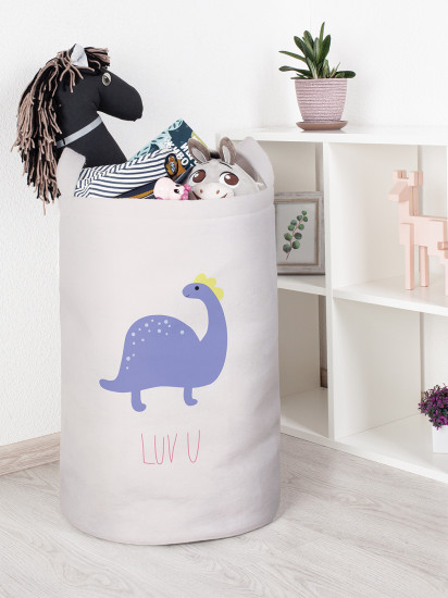 Корзина для хранения игрушек «Люблю тебя»