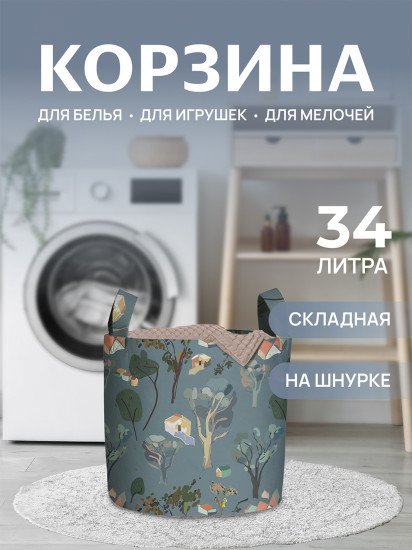 Корзина для белья «Природа»