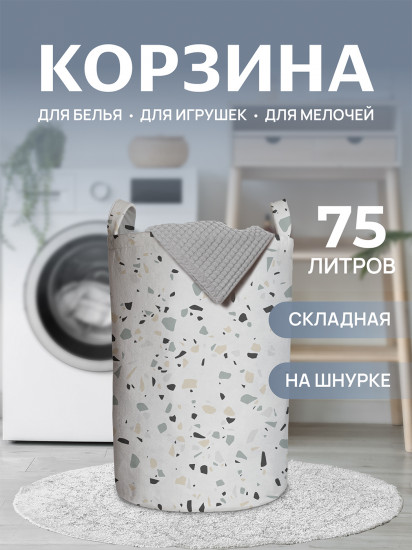 Корзина для белья «Плиточные узоры»