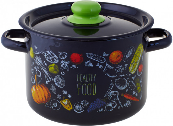 Кастрюля с крышкой «Healthy food»