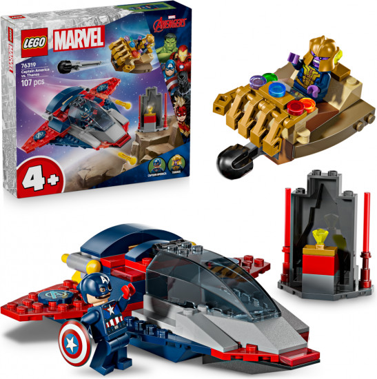 Конструктор LEGO® 76319 Капитан Америка против Таноса