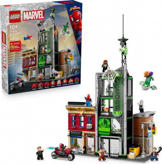 Конструктор LEGO® 76324 Человек-паук против «Озкорп»