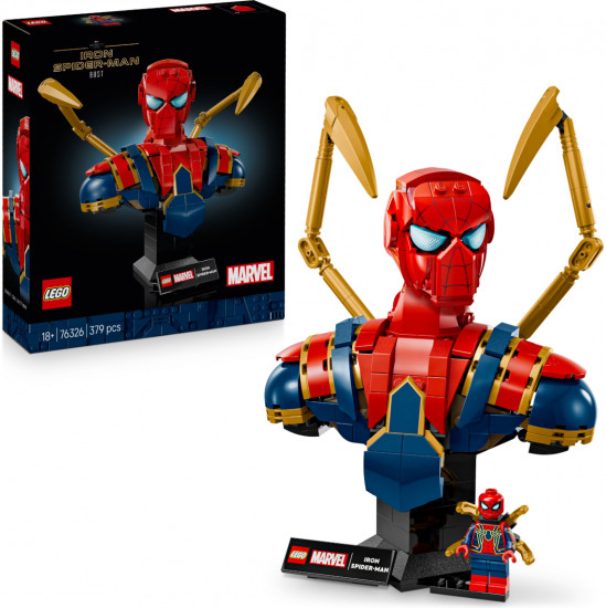 Конструктор LEGO® 76326 Бюст железного Человека-паука
