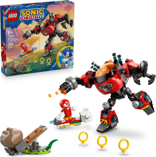 Конструктор LEGO® 77005 Наклз против Эгг-сокрушителя Доктора Эггмана