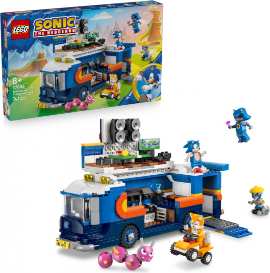 Конструктор LEGO® 77006 Грузовик-штаб команды Соника