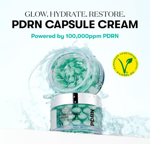 Крем для упругости кожи с микроиглами «PDRN Capsule Cream»