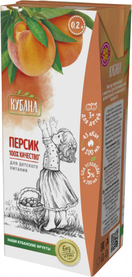 Нектар персиковый «Кубана»