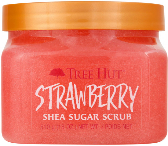 Сахарный скраб для тела с ароматом клубники «Strawberry»