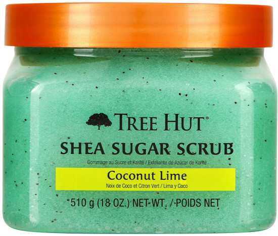 Сахарный скраб для тела с ароматом кокоса и лайма «Coconut Lime»