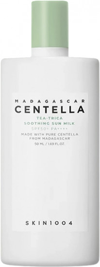Солнцезащитное молочко успокаивающее «Madagascar Centella Tea-Trica Soothing Sun Milk SPF 50++++»