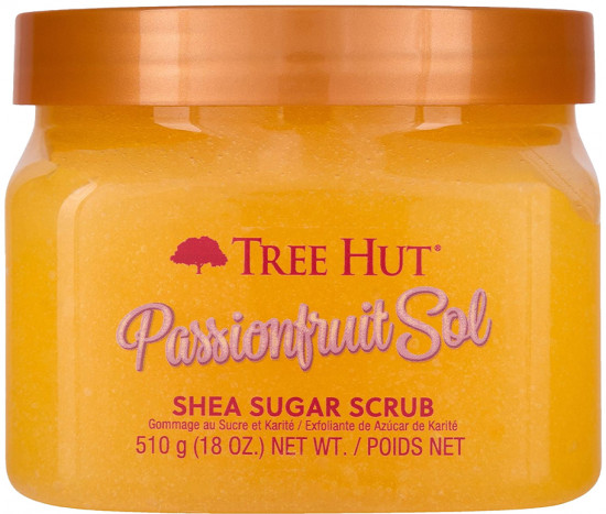 Сахарный скраб для тела с ароматом маракуйи «Passionfruit Sol»