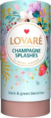 Чай черный, зеленый листовой «Splashes of Champangne»