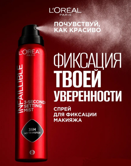 Спрей для фиксации макияжа