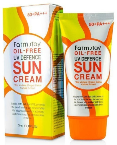 Солнцезащитный крем для лица SPF50+ «Oil-Free UV Defence Sun Cream»