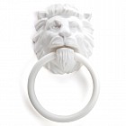 Держатель для полотенца «Lion head», белый