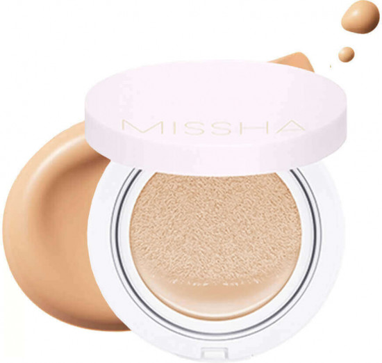 Кушон для лица «Magic Cushion Cover Lasting» SPF50+ PA+++, оттенок 23 Натуральный бежевый