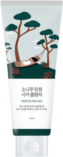 Пенка с экстрактом сосны и центеллы для проблемной кожи «Pine Calming Cica Cleanser»