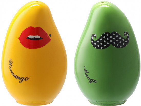 Набор из солонки и перечницы «Mango Womango»