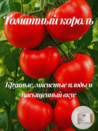 Колекционные семена томата «Томатный король»