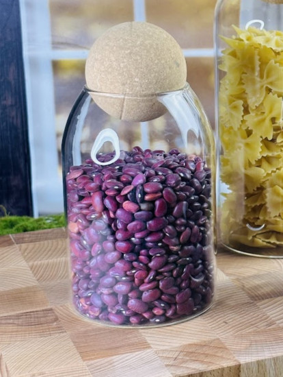 Банка для сыпучих продуктов с крышкой