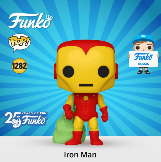 Фигурка «Holiday Iron Man with Bag»