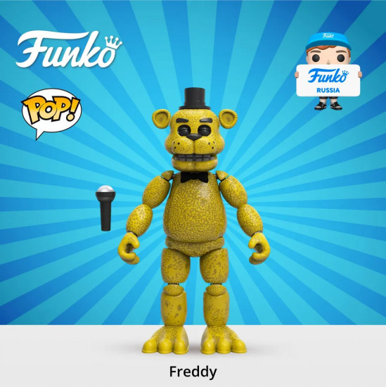 Фигурка Action Figure «Golden Freddy»