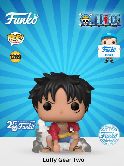 Фигурка «Luffy Gear Two»