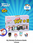 Набор фигурок «My Melody, Pochacco, Badtz, Hello Kitty»
