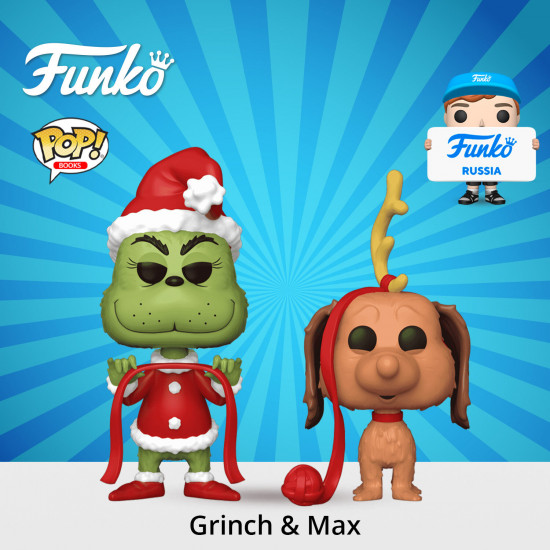 Набор фигурок «Grinch & Max»