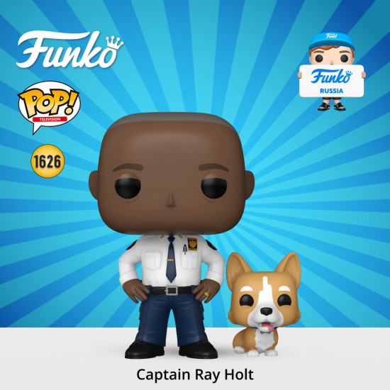 Набор фигурок «Captain Ray Holt with Cheddar»
