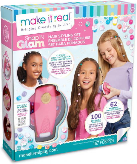 Набор для укладки волос «Snap n'Glam Hair Styling Set»