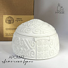 Ароматическая свеча с ароматом цветочной вуали «Юрта»