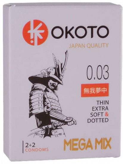 Презерватив Okoto MegaMIX